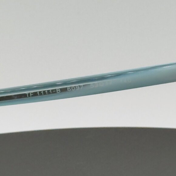 Tiffany TF1111-B 6097 Italy Black Silver HalfRim Eyeglasses Frames Women NOTE - Picture 8 of 10